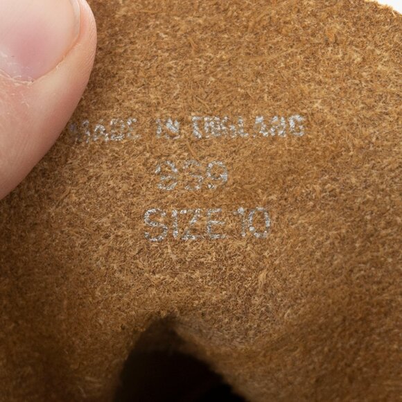 Dr Martens 939 Wheat Nubuck 6 Hole Men's Ben Boots Made in England | US 11 UK10 - Picture 11 of 13